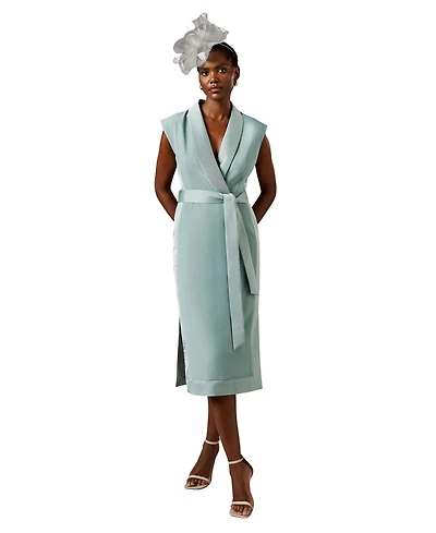 Coast Women's Tux Satin Midi Dress