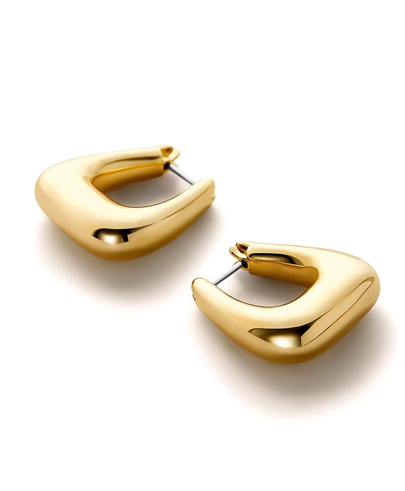 Ana Luisa Chunky Gold Hoop Earrings - Colene