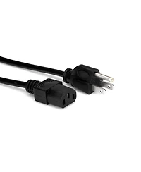 Hosa Technology Hosa Pwc-148 Iec C13 to Nema 5-15P Power Cord, 8 Feet