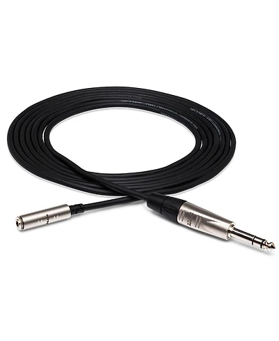 Hosa Technology 5' Rean 3.5mm Trs Female to 1/4" Trs Male Pro Headphones Adapter Cable
