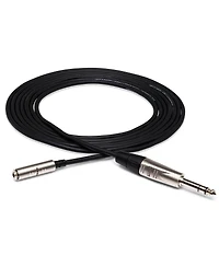 Hosa Technology 5' Rean 3.5mm Trs Female to 1/4" Trs Male Pro Headphones Adapter Cable