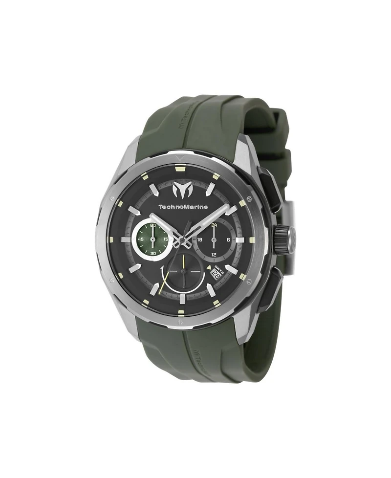 Technomarine Men's Tm-318100 Ocean Quartz Black Dial Watch