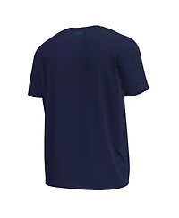 Under Armour Men's Navy Midshipmen Stack Stretch Performance T-Shirt