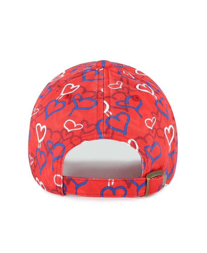 '47 Brand Big Girls Red St. Louis Cardinals Mural Clean Up Adjustable Hat