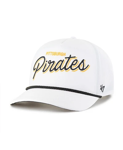 '47 Brand Men's White Pittsburgh Pirates Brrr Fairway Hitch Adjustable Hat