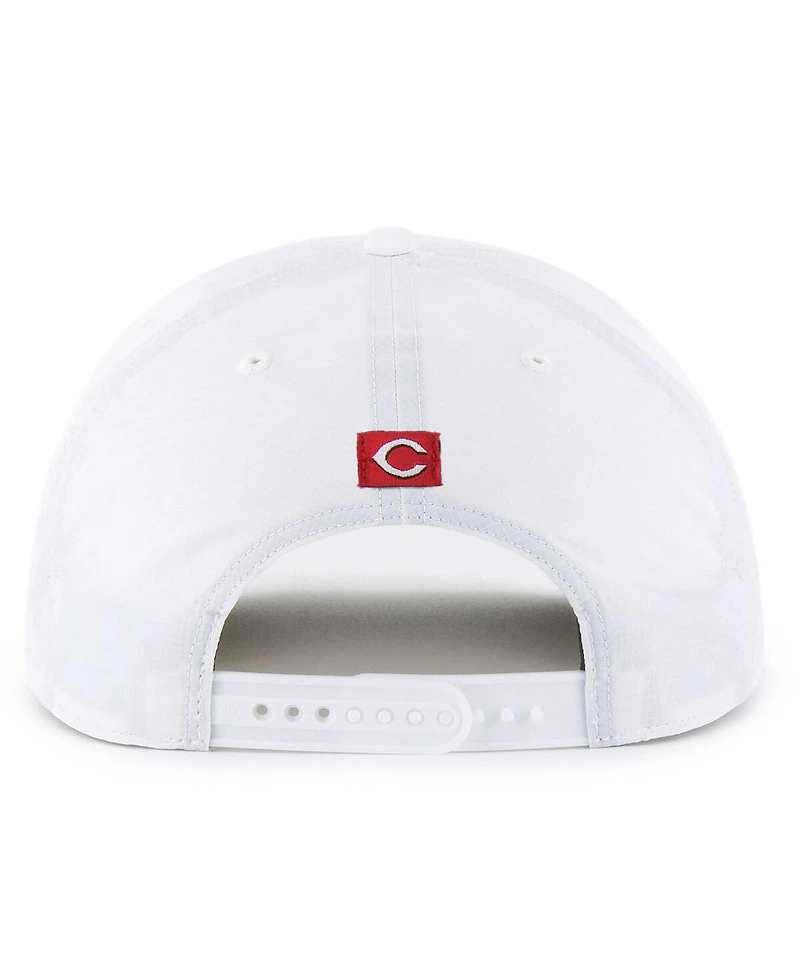 '47 Brand Men's White Cincinnati Reds Brrr Fairway Hitch Adjustable Hat