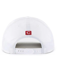 '47 Brand Men's White Cincinnati Reds Brrr Fairway Hitch Adjustable Hat