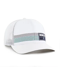 '47 Brand Men's White Seattle Mariners Rangefinder Brrr Trucker Adjustable Hat