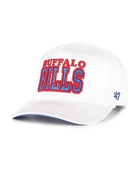 '47 Brand Women's White Buffalo Bills Outspoken Hitch Adjustable Hat