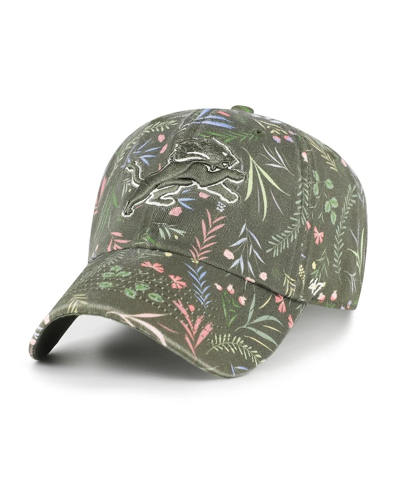 '47 Brand Women's Green Detroit Lions Verbena Clean Up Adjustable Hat