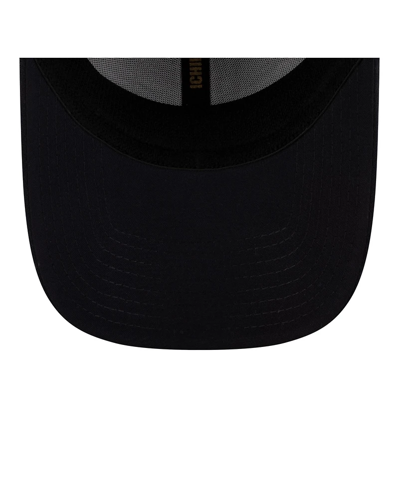 New Era Men's Ichiro Suzuki Navy Seattle Mariners 2025 Baseball Hall of Fame Side Patch 39THIRTY Flex Hat