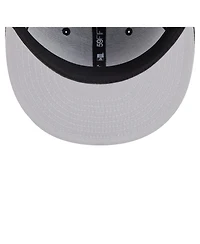 New Era Men's Black Chicago Bulls Deceptor 59FIFTY Fitted Hat