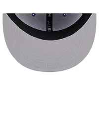 New Era Men's Purple Los Angeles Lakers Deceptor 59FIFTY Fitted Hat