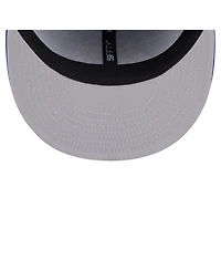 New Era Men's Blue York Knicks Deceptor 59FIFTY Fitted Hat