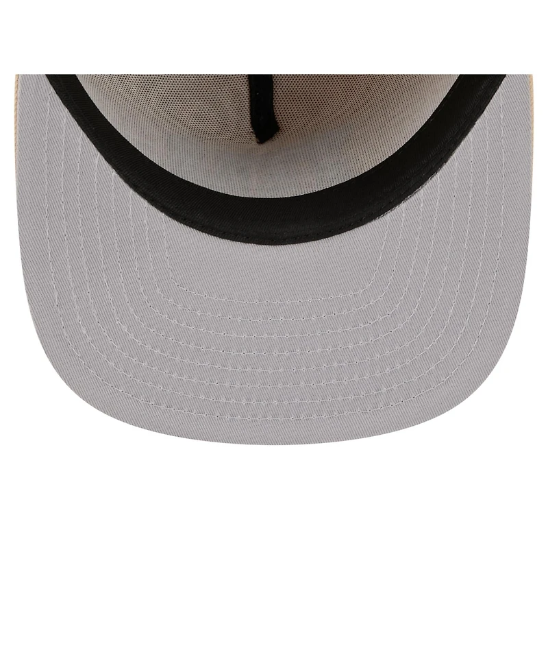 New Era Men's Light Beige York Giants Color Pack A-Frame 59FIFTY Fitted Hat