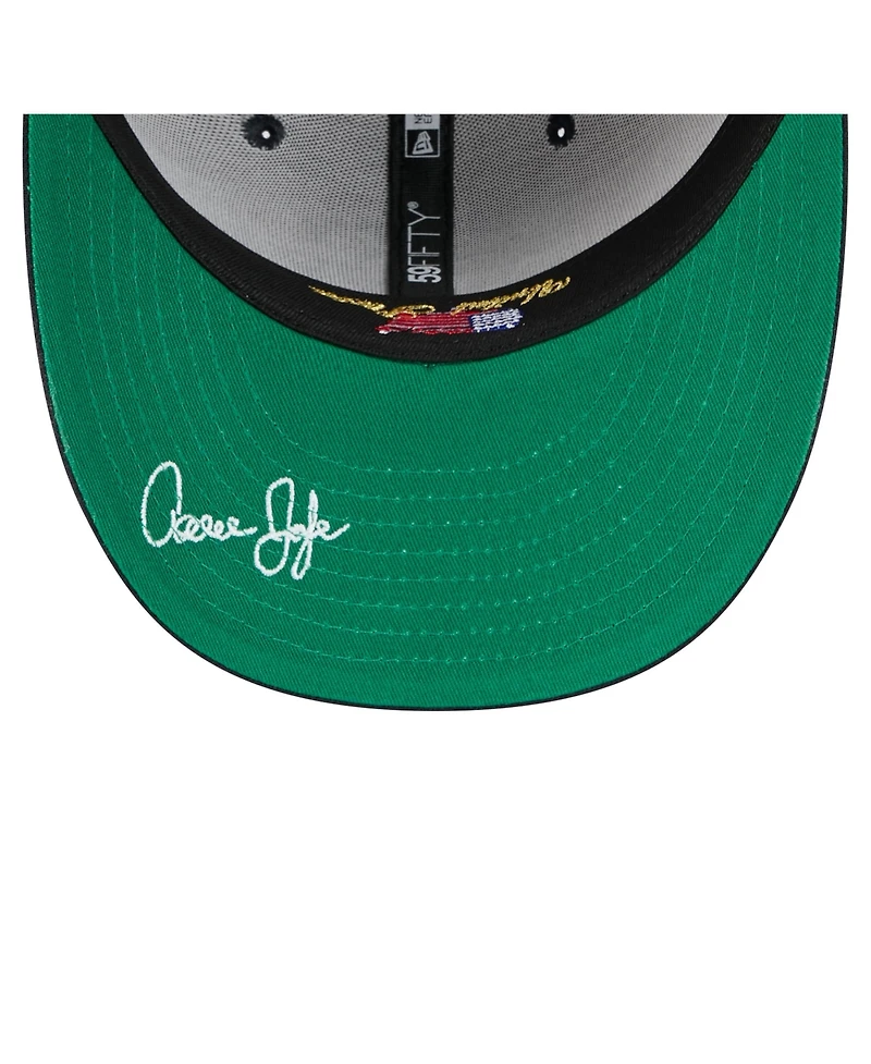 New Era Men's Aaron Judge Gray York Yankees 59FIFTY Fitted Hat