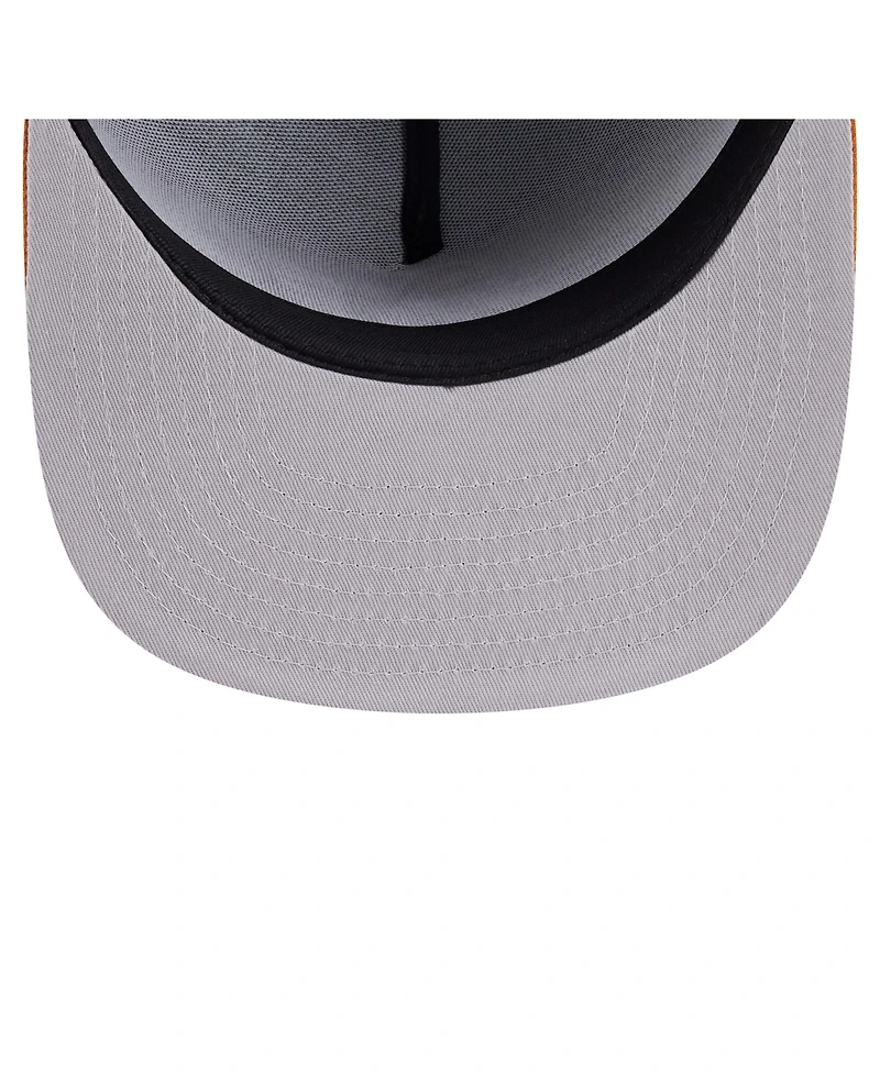 New Era Men's Olive/Orange Athletics Two-Tone Color Pack A-Frame 59FIFTY Fitted Hat