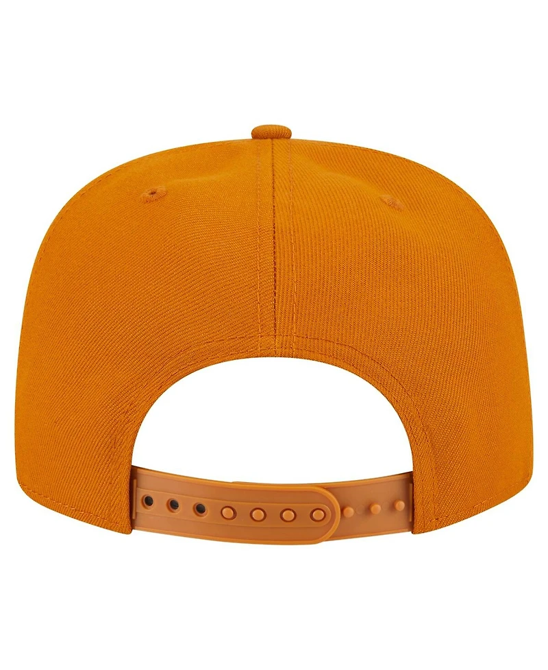 New Era Men's Brown Minnesota Vikings Color Pack A-Frame 9FIFTY Snapback Hat