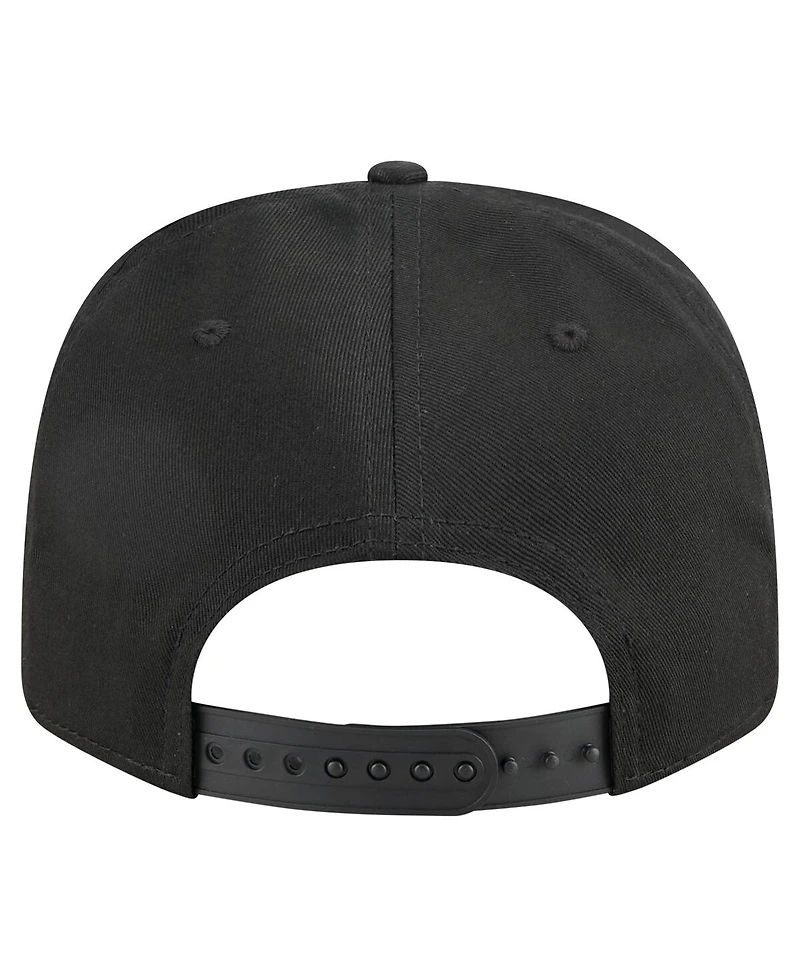 New Era Men's Black Baltimore Ravens Chant 9SEVENTY Stretch snap Hat