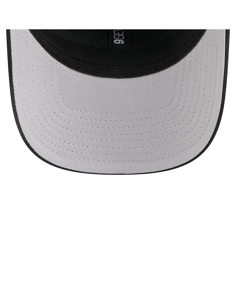 New Era Men's Black Pittsburgh Steelers Chant 9SEVENTY Stretch snap Hat