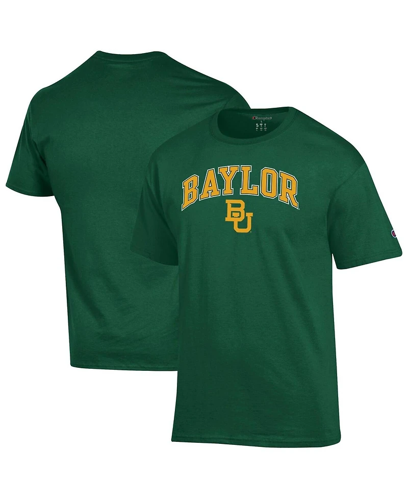 Champion Men's Green Baylor Bears Arch Over Logo T-Shirt