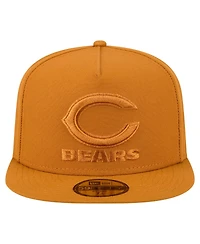 New Era Men's Brown Chicago Bears Color Pack A-Frame 59FIFTY Fitted Hat