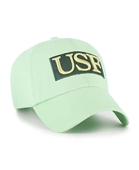'47 Brand Men's Light Green South Florida Bulls Clean Up Adjustable Hat