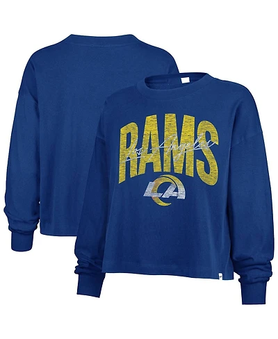 '47 Brand Women's Royal Los Angeles Rams Muse Sydney Long Sleeve T-Shirt