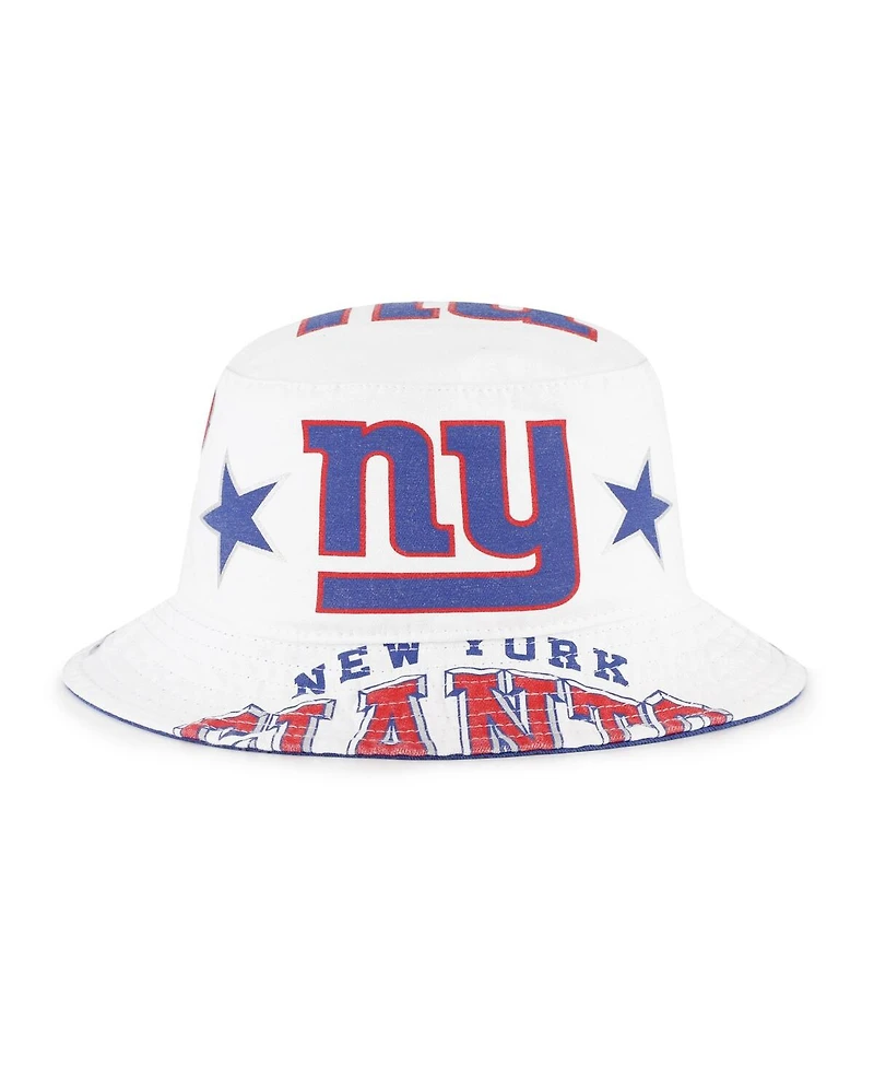 '47 Brand Women's White New York Giants Energize Bucket Hat