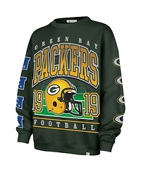 '47 Brand Women's Green Bay Packers Go Big Oversized Pullover Sweatshirt