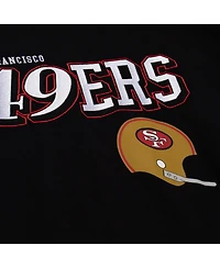Mitchell & Ness Men's Black San Francisco 49ers Training Camp Vintage Logos Long Sleeve T-Shirt