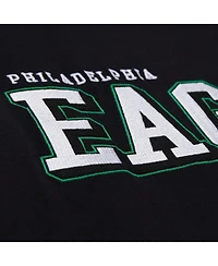 Mitchell & Ness Men's Black Philadelphia Eagles Training Camp Vintage Logos Long Sleeve T-Shirt