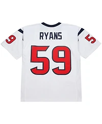 Mitchell Ness Men's DeMeco Ryans White Houston Texans 2006 Legacy Replica Jersey