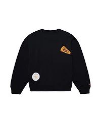 Mitchell Ness Women's Black Tennessee Volunteers Multi-Hit Crewneck Pullover Sweatshirt