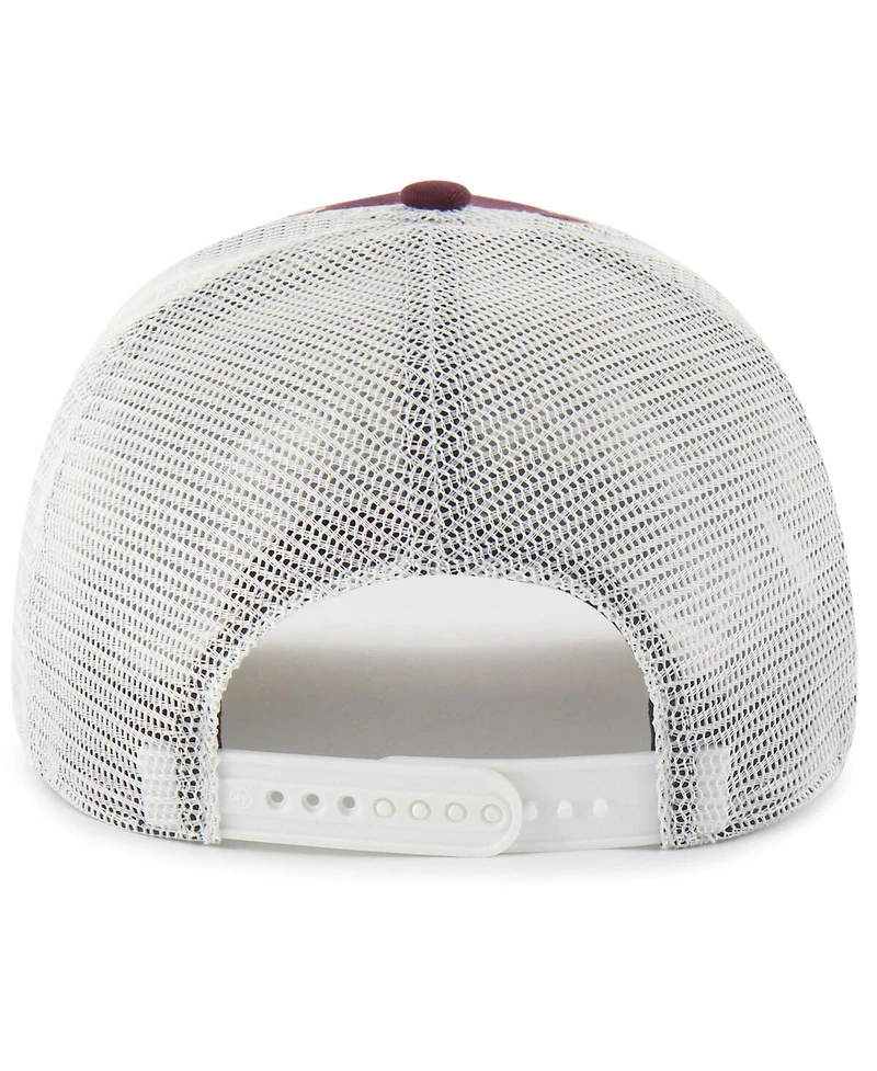'47 Brand Men's and Women's Maroon Minnesota Golden Gophers Contemporary Basics Foundation Trucker Hitch Adjustable Hat
