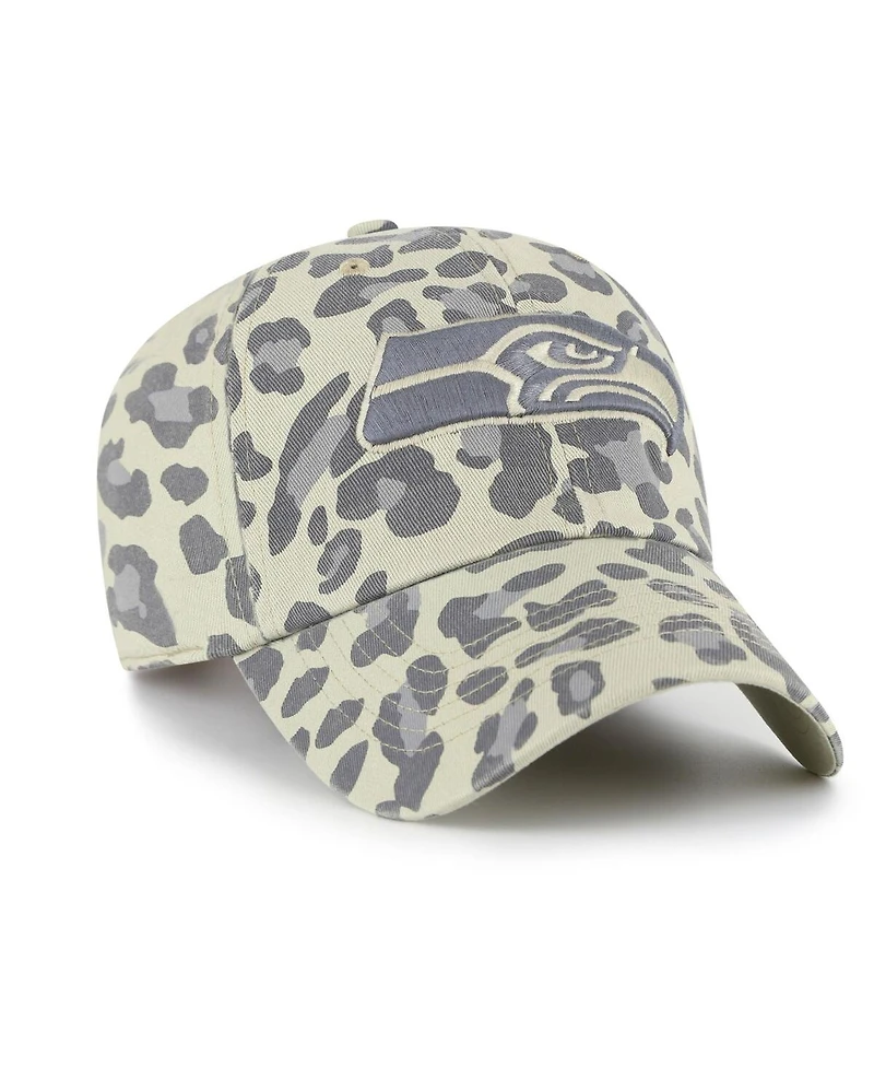 '47 Brand Women's Gray Seattle Seahawks Bagheera Clean Up Adjustable Hat