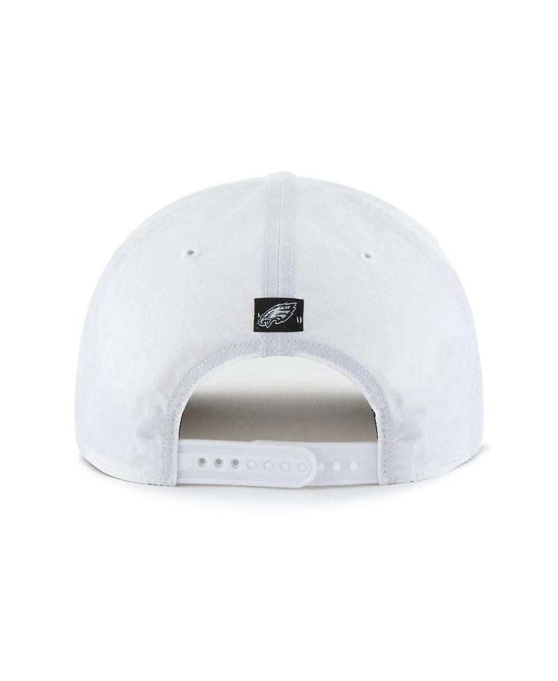 47 Brand Men's White Philadelphia Eagles Brrr Fairway Hitch Adjustable Hat