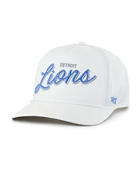 47 Brand Men's White Detroit Lions Brrr Fairway Hitch Adjustable Hat