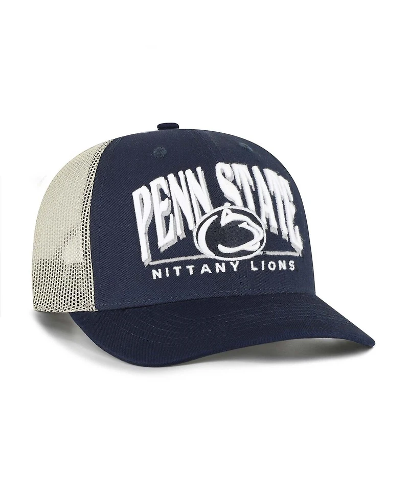 '47 Brand Men's Navy Penn State Nittany Lions Arid Adjustable Trucker Hat