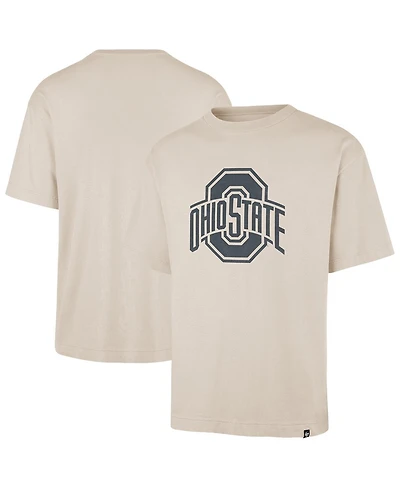 '47 Brand Men's Cream Ohio State Buckeyes Ravine Foundation T-Shirt