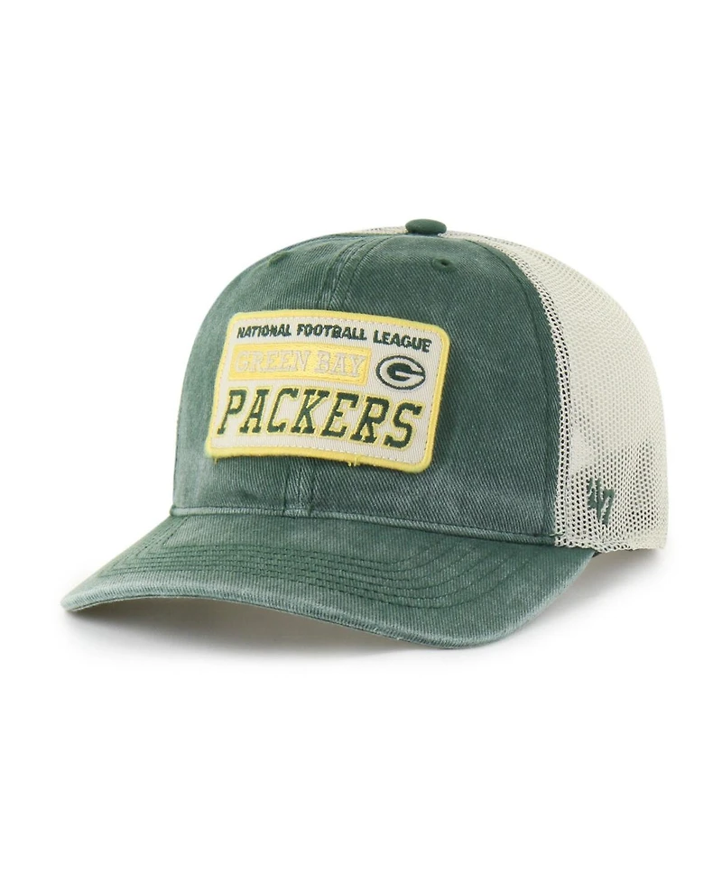 '47 Brand Men's Green Bay Packers Canteen Relaxed Trucker Adjustable Hat