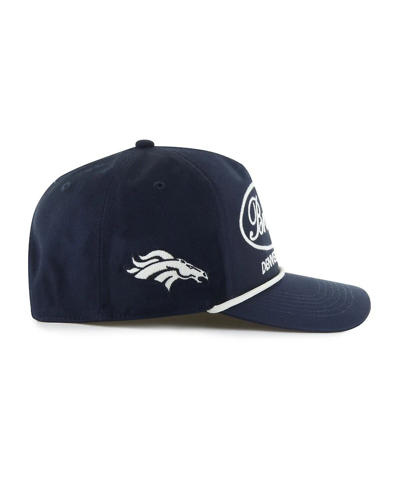 '47 Brand Men's Navy Denver Broncos Foundational Hitch Adjustable Hat