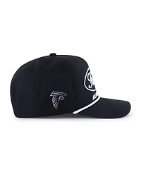 '47 Brand Men's Black Atlanta Falcons Foundational Hitch Adjustable Hat