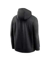Nike Men's Black Purdue Boilermakers Club Pullover Hoodie