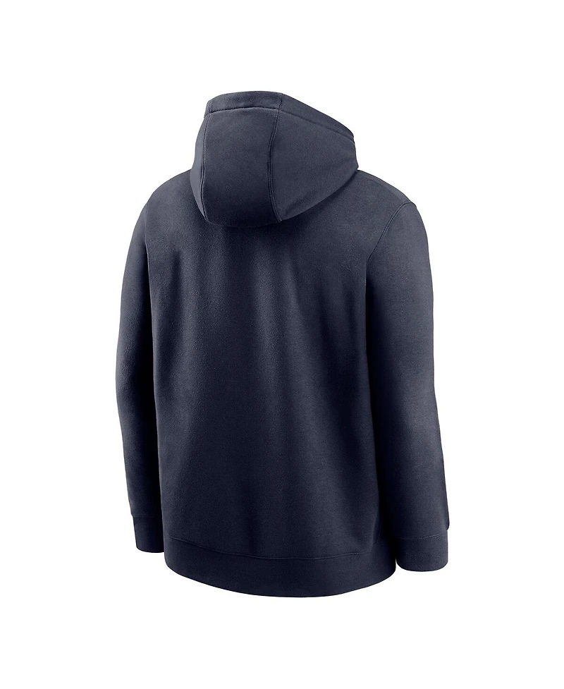 Nike Men's Navy Illinois Fighting Illini Club Pullover Hoodie