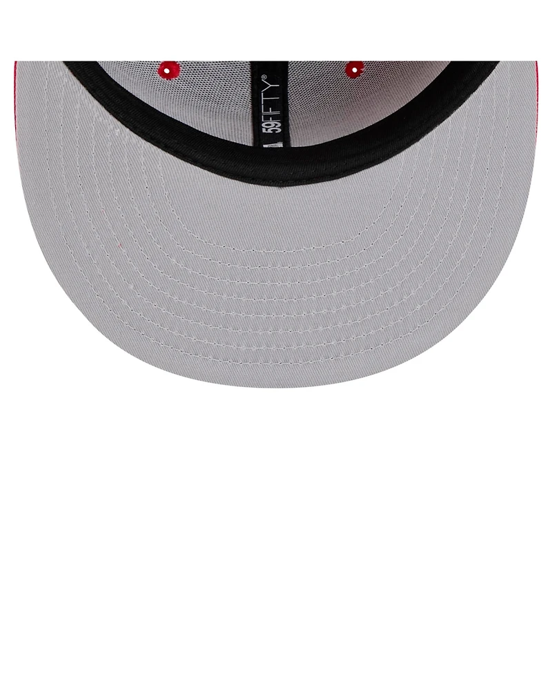 New Era Men's Red St. Louis Cardinals Ransom 59FIFTY Fitted Hat