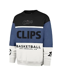 '47 Brand Men's and Women's Blue La Clippers 2024/25 City Edition On Five Maximalist Pullover Sweatshirt