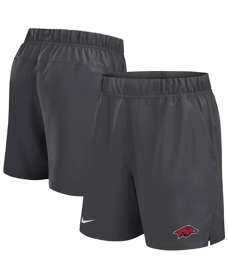 Nike Men's Anthracite Arkansas Razorbacks Performance Victory Shorts