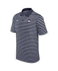 Nike Men's Navy UConn Huskies Victory Stripe Performance Polo Shirt