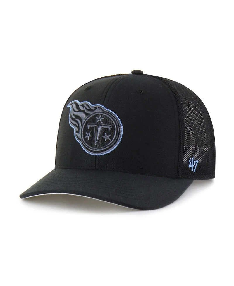 '47 Brand Men's Black Tennessee Titans Blackball Trophy Flex Hat